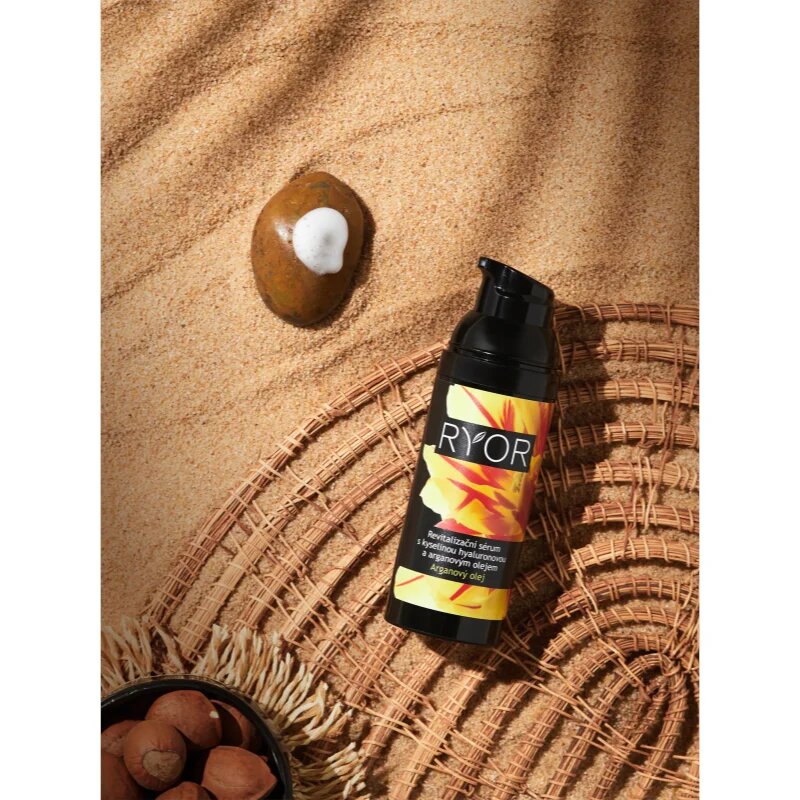 RYOR Argan Oil revitalizacijski serum s hialuronsko kislino 50 ml