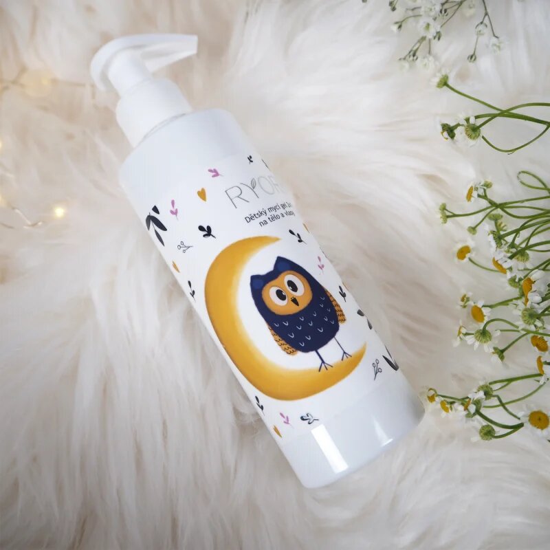 RYOR Baby Care otroški gel za umivanje in šampon 2 v 1 200 ml
