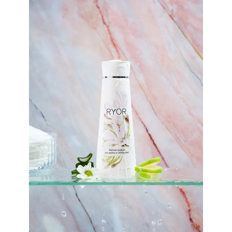 RYOR Cleansing And Tonization tonik za obraz za občutljivo in suho kožo 200 ml