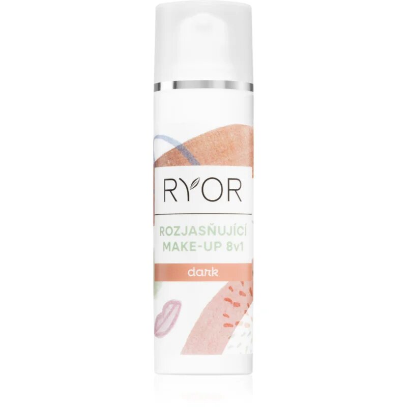 RYOR Decorative Care posvetlitvena podlaga 8 v 1 odtenek Dark 30 ml