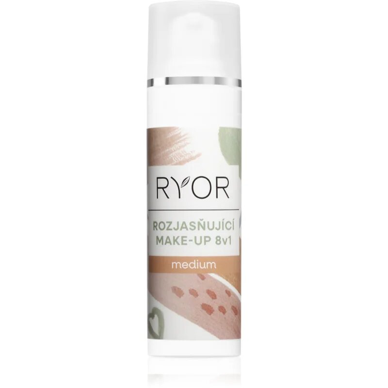 RYOR Decorative Care posvetlitvena podlaga 8 v 1 odtenek Medium 30 ml