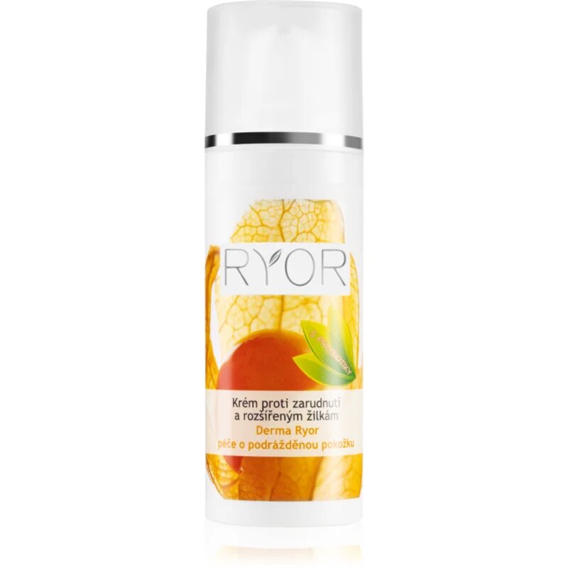 RYOR Derma krema proti rdečici in razširjenim venam s probiotiki 50 ml