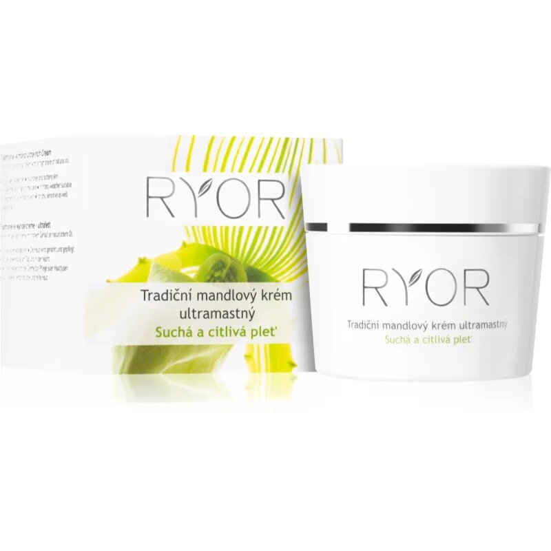 RYOR Dry And Sensitive tradicionalna mandljeva krema ultra mastna 50 ml