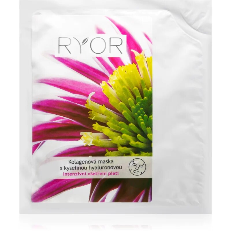 RYOR Intensive Care kolagenska maska s hialuronsko kislino 8 ml