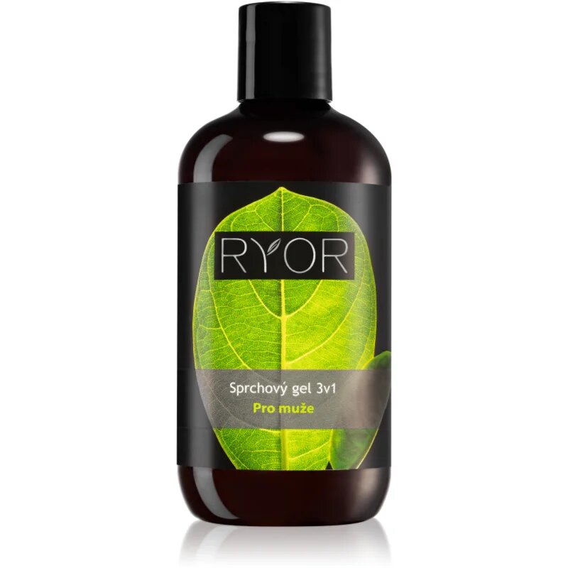 RYOR Men gel za prhanje 3v1 250 ml