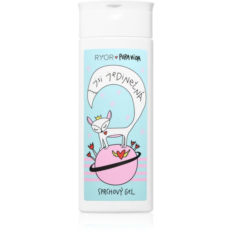 RYOR PuraVida Jsi jedinečná gel za prhanje 3v1 dišave Citrus Spirit 200 ml