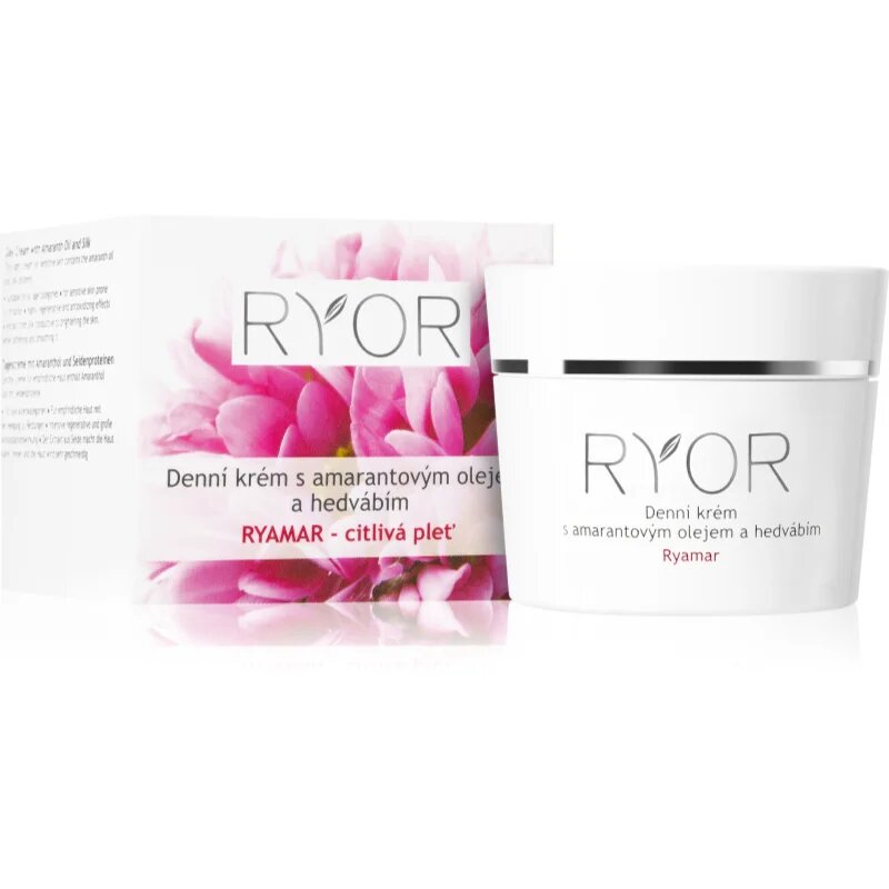 RYOR Ryamar dnevna krema z oljem amaranta in svilo 50 ml