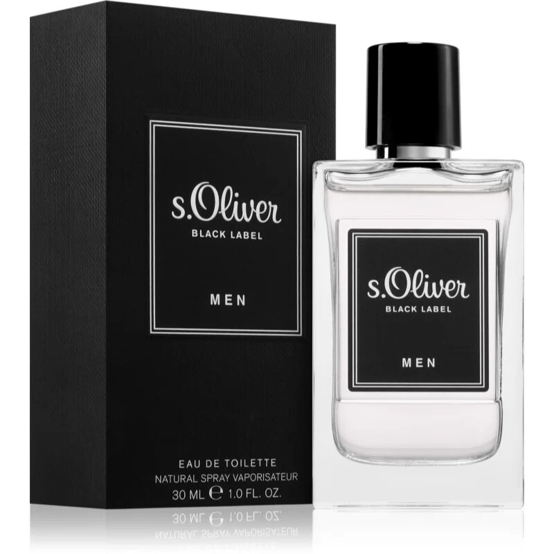 s.Oliver Black Label Men toaletna voda za moške 30 ml