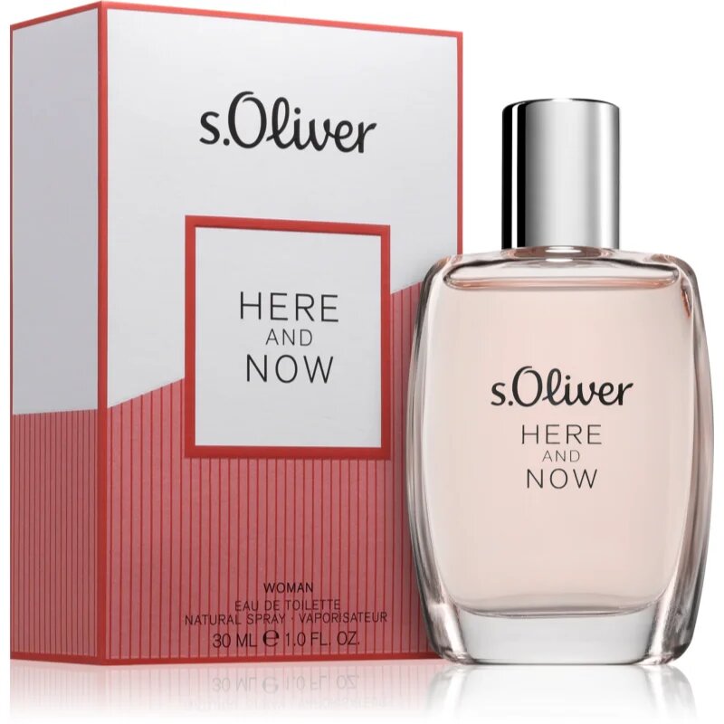 s.Oliver Here and Now Women toaletna voda za ženske 30 ml