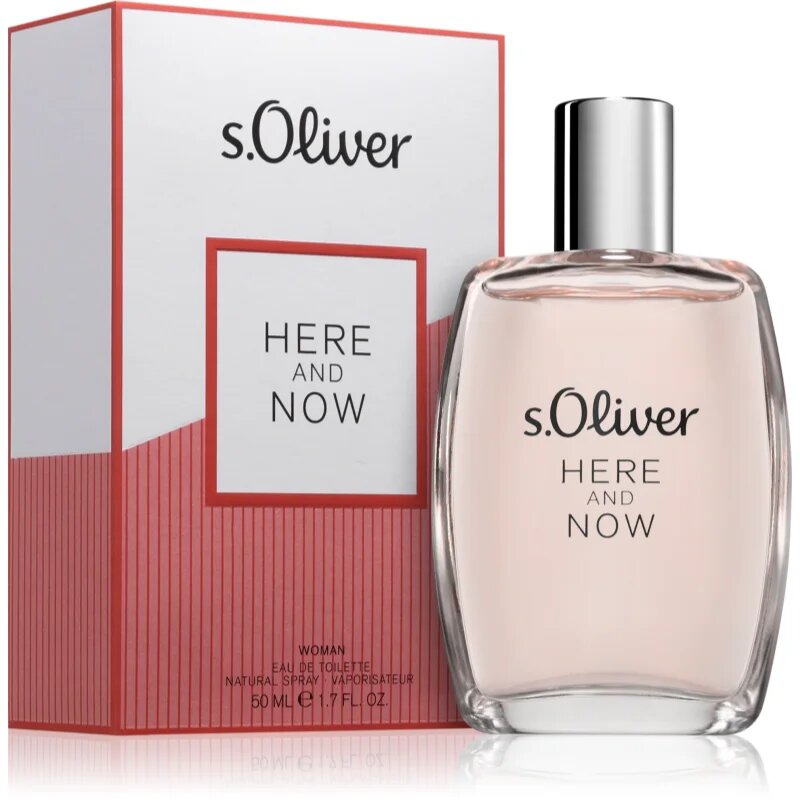 s.Oliver Here and Now Women toaletna voda za ženske 50 ml