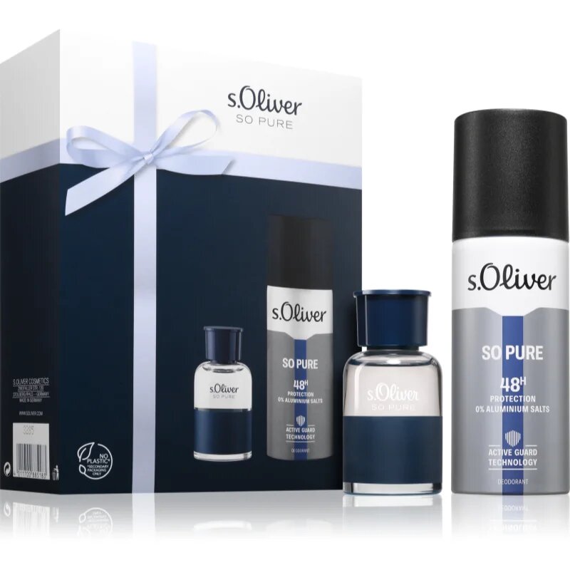 s.Oliver So Pure Men darilni set za moške 1 kos