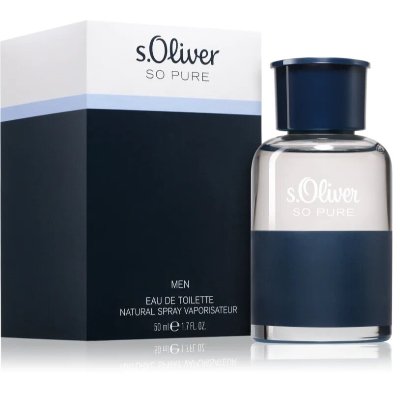 s.Oliver So Pure Men toaletna voda za moške 50 ml