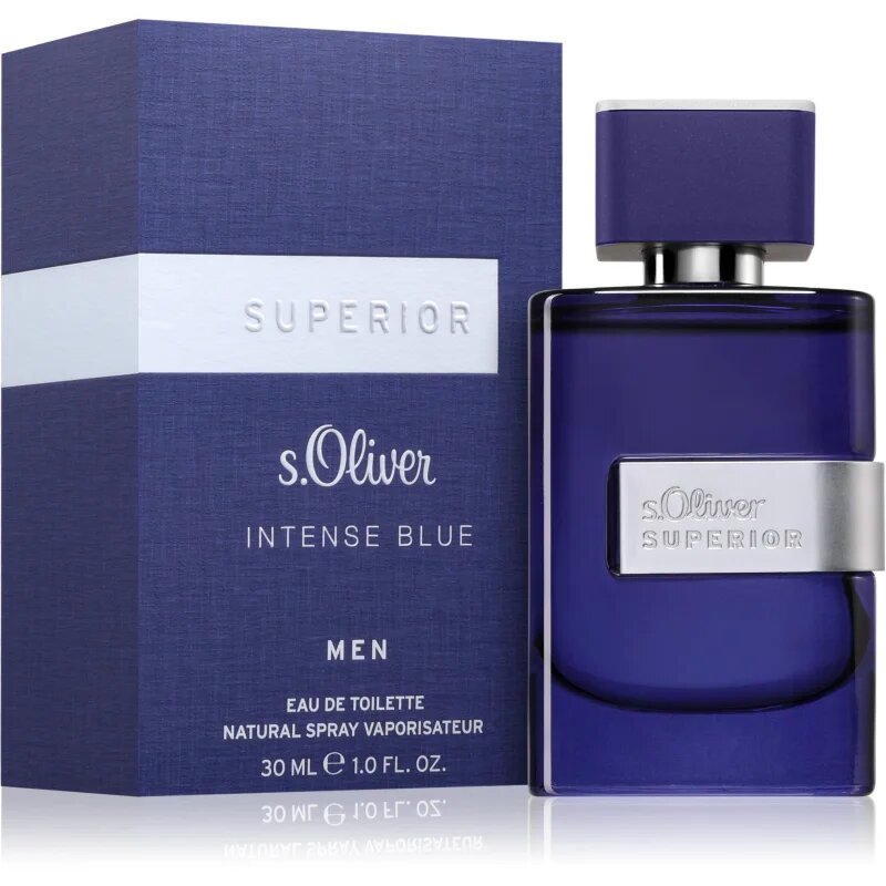 s.Oliver Superior Intense Blue toaletna voda za moške 30 ml