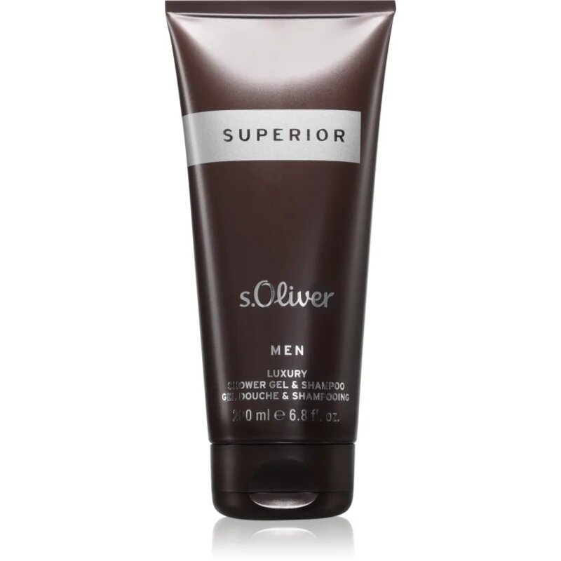 s.Oliver Superior Men gel za prhanje za moške 200 ml