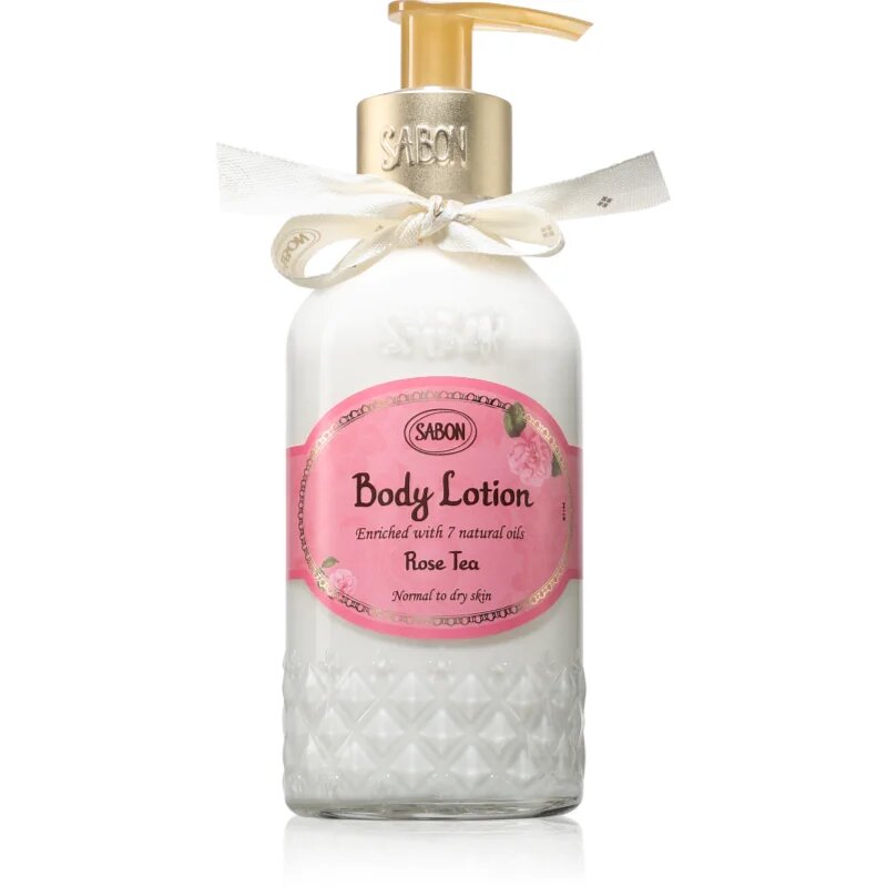 Sabon Bottle Rose Tea losjon za telo 200 ml