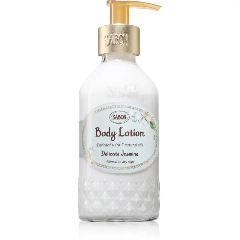 Sabon Delicate Jasmine losjon za telo 200 ml