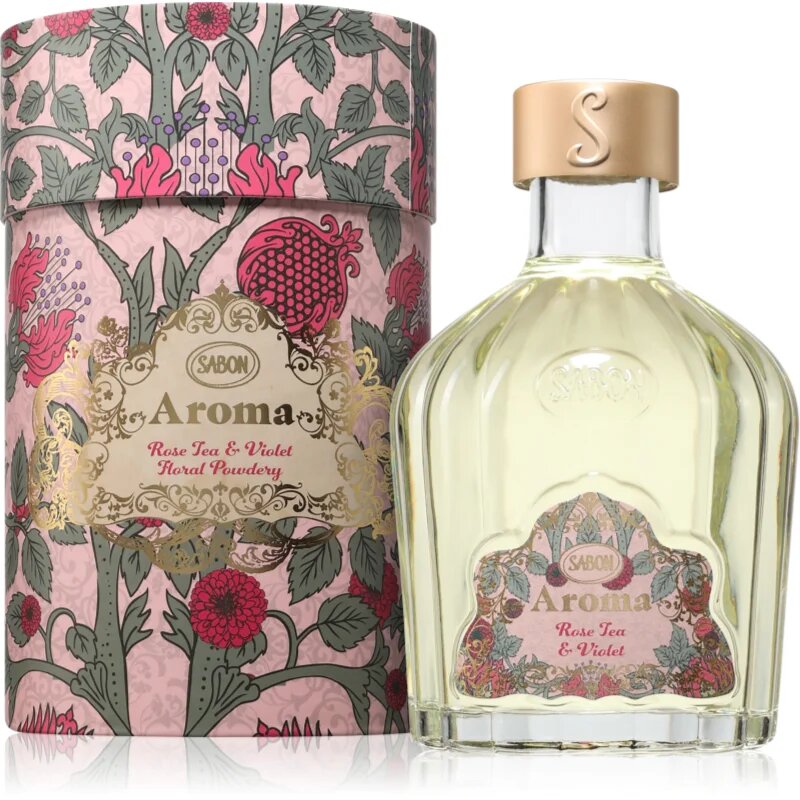 Sabon Rose Tea & Violet aroma difuzor s polnilom 245 ml