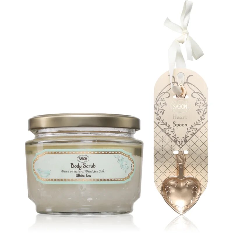 Sabon White Tea piling za telo 320 ml