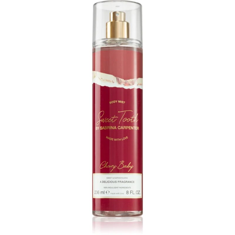 Sabrina Carpenter Cherry Baby pršilo za telo za ženske 236 ml