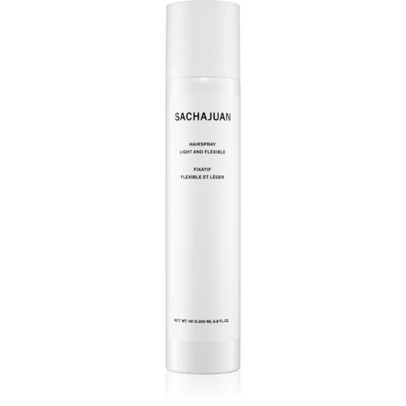 Sachajuan Hairspray Light and Flexible lak za lase za naravno fiksacijo 200 ml