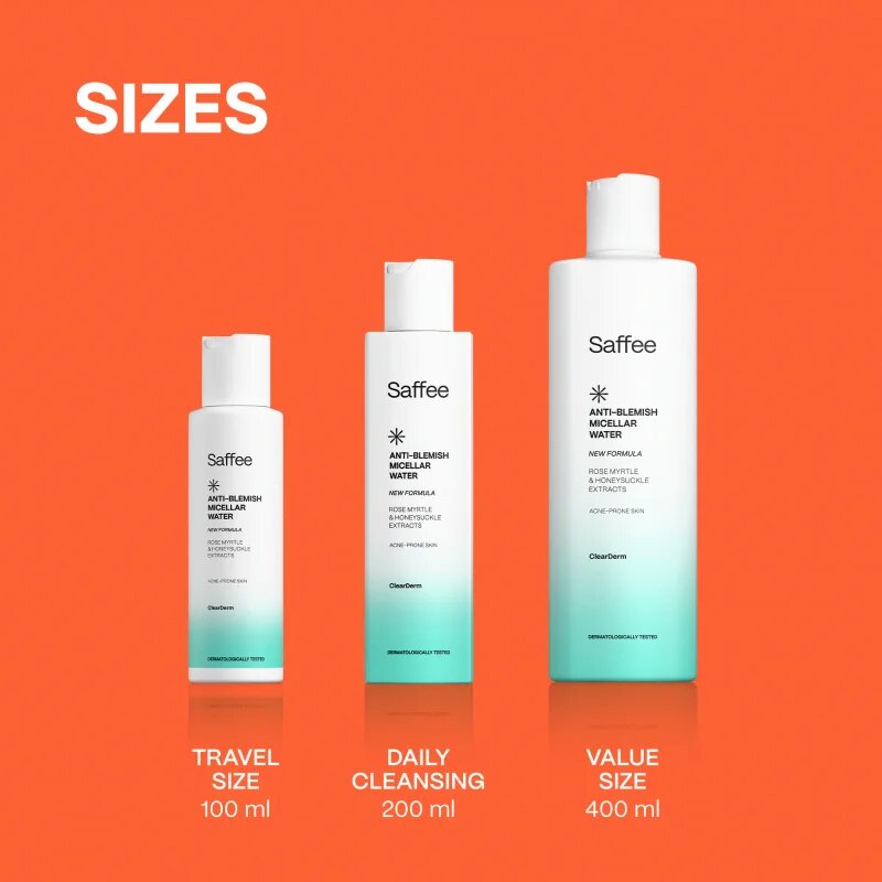 Saffee ClearDerm Anti-blemish Micellar Water micelarna voda za problematično kožo 100 ml