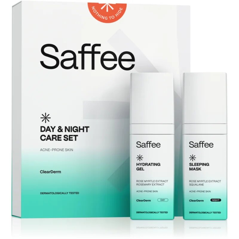 Saffee ClearDerm Day & Night Care Set set za problematično kožo