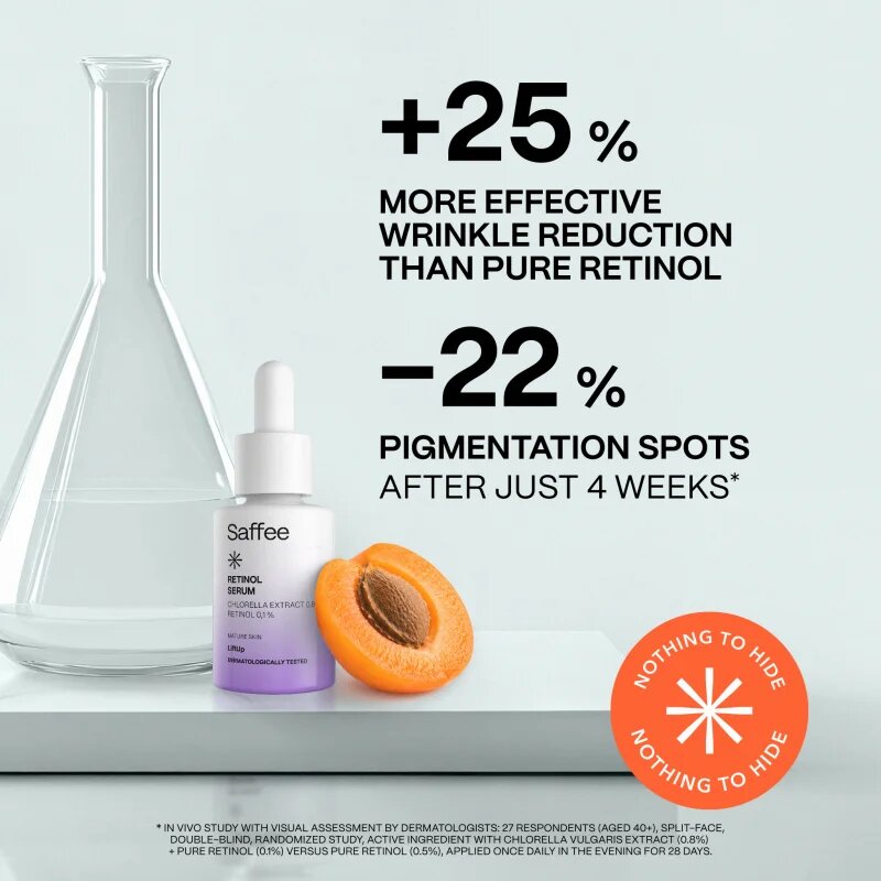 Saffee LiftUp Retinol Serum regeneracijski serum proti gubam z retinolom 30 ml