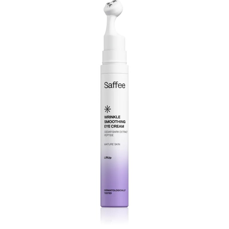 Saffee LiftUp Wrinkle Smoothing Eye Cream krema za predel okoli oči proti gubam 15 ml