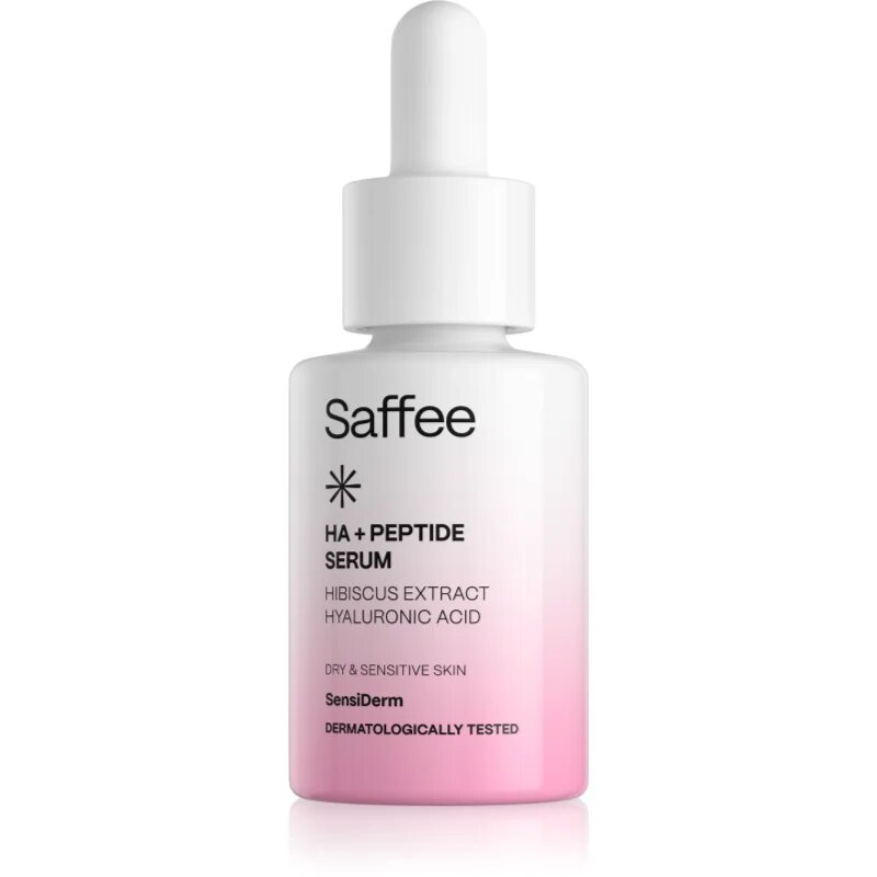 Saffee SensiDerm HA + Peptide Serum vlažilni serum za učvrstitev kože 30 ml