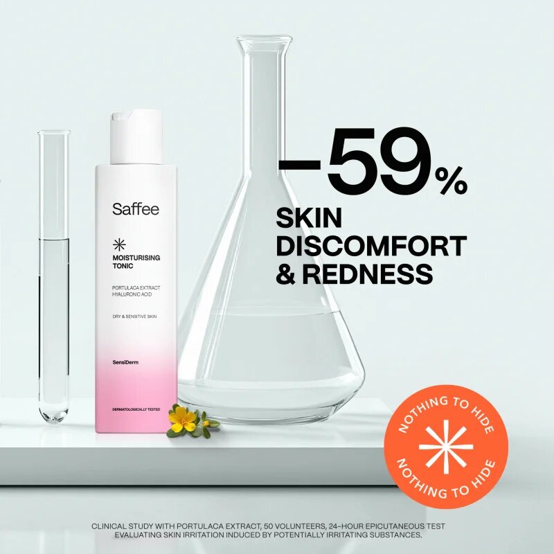 Saffee SensiDerm Moisturising Tonic vlažilni tonik za suho in občutljivo kožo 200 ml