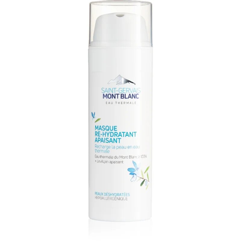 SAINT-GERVAIS MONT BLANC EAU THERMALE pomirjajoča vlažilna maska 50 ml