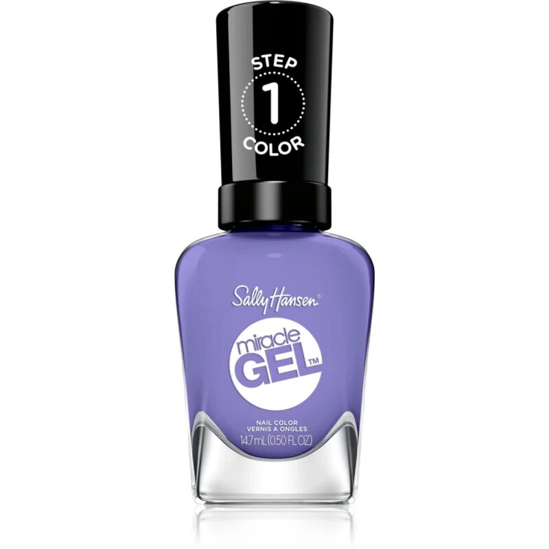 Sally Hansen Miracle Gel™ gel lak za nohte brez uporabe UV/LED lučke odtenek 607 Knowledge is Flower 147 ml