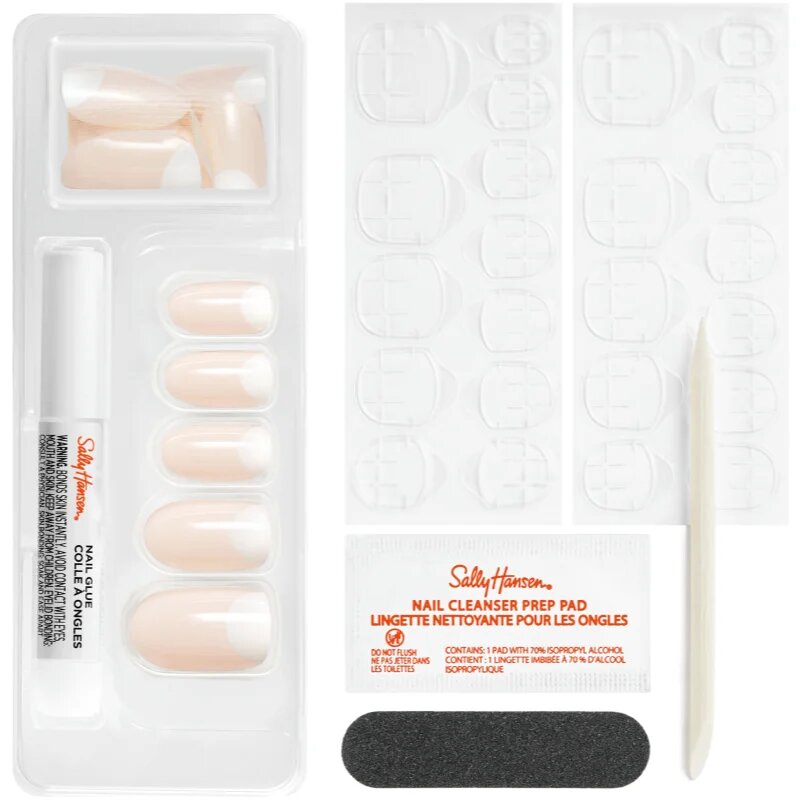 Sally Hansen Salon Effects umetni nohti OV161 Moon-Ami 24 kos