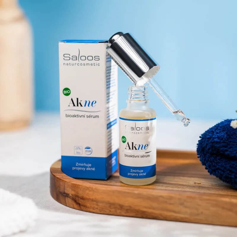 Saloos AcNO pomirjajoči serum za problematično kožo akne 20 ml