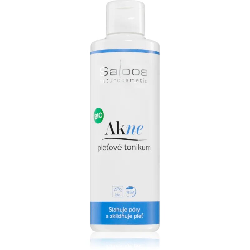 Saloos AcNO pomirjajoči tonik za obraz za problematično kožo akne 200 ml