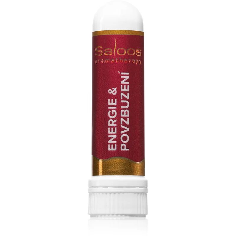 Saloos Aromatherapy Energie & Povzbuzení nosni inhalator z eteričnimi olji 1 kos