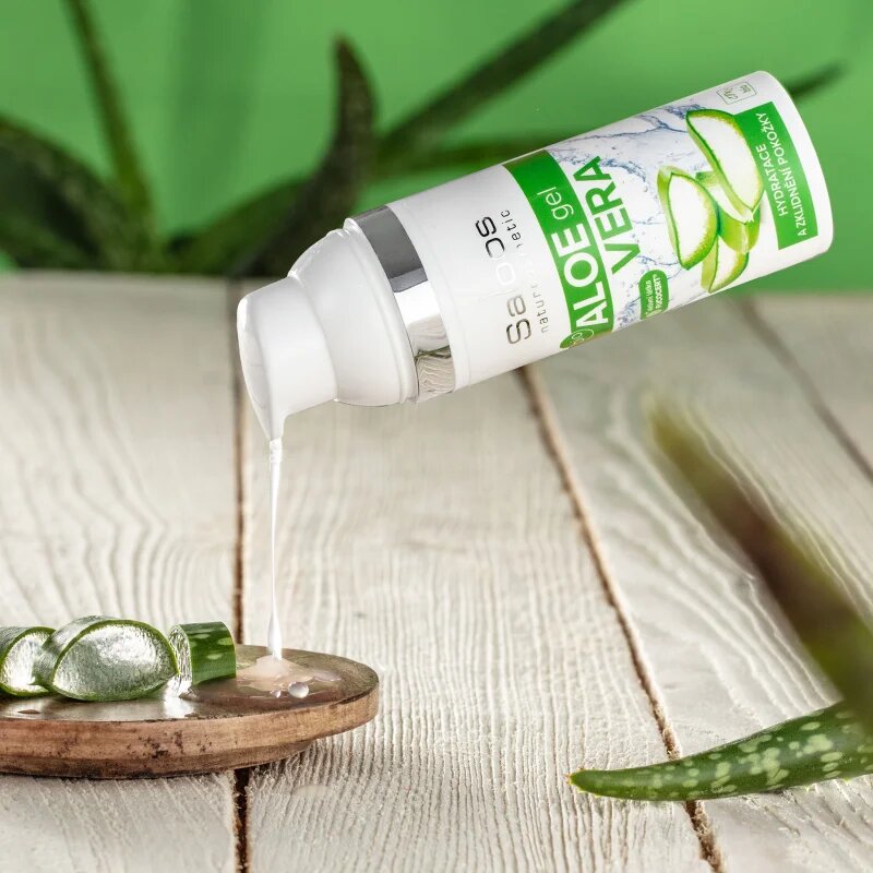 Saloos Bio Aloe Vera osvežilni gel za suho in razdraženo kožo 50 ml