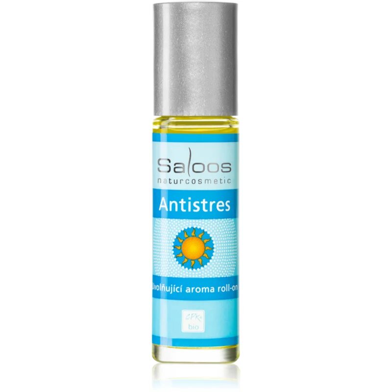 Saloos Bio Aroma Antistress roll-on proti znakom utrujenosti 9 ml