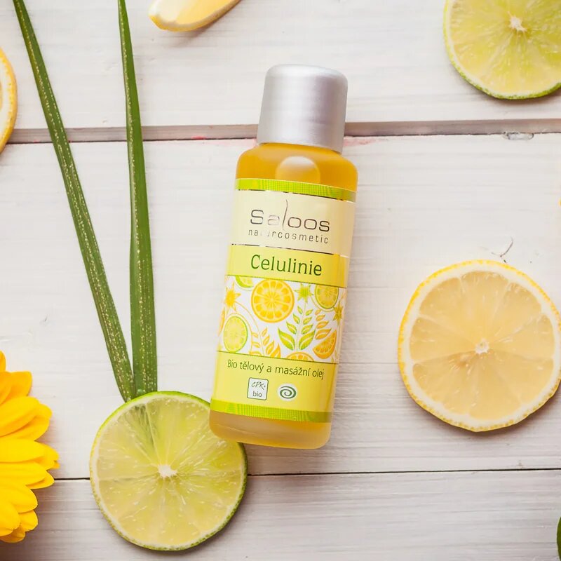 Saloos Bio Body And Massage Oils Celulinie masažno olje za telo 50 ml