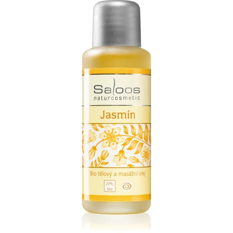 Saloos Bio Body And Massage Oils Jasmine masažno olje za telo 50 ml