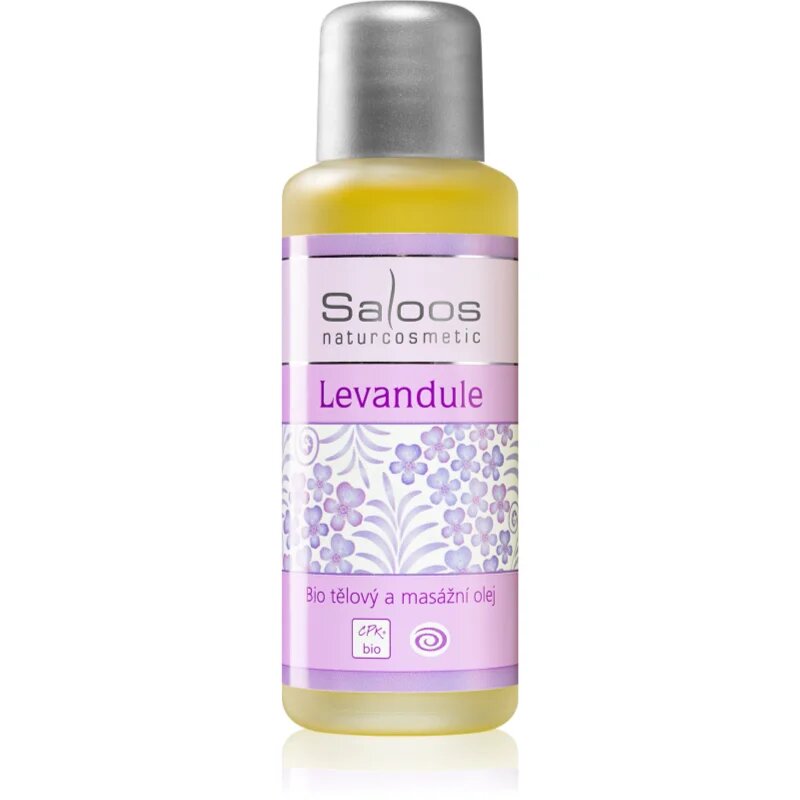 Saloos Bio Body And Massage Oils Lavender masažno olje za telo 50 ml