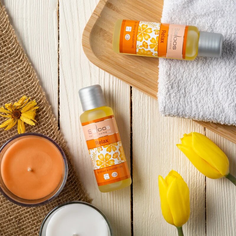 Saloos Bio Body And Massage Oils Relax masažno olje za telo 50 ml