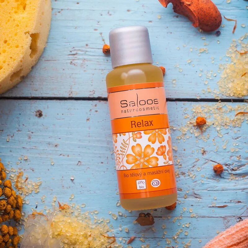 Saloos Bio Body And Massage Oils Relax masažno olje za telo 50 ml