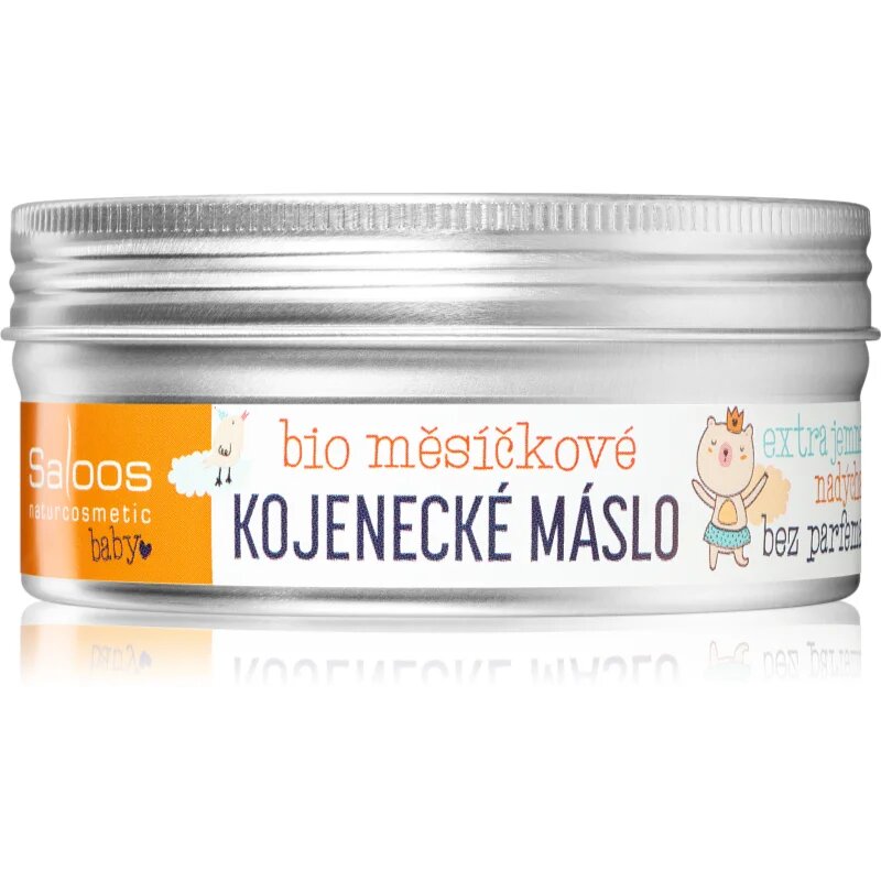 Saloos Bio Butter hranilno maslo za telo za otroke od rojstva ognjič 150 ml