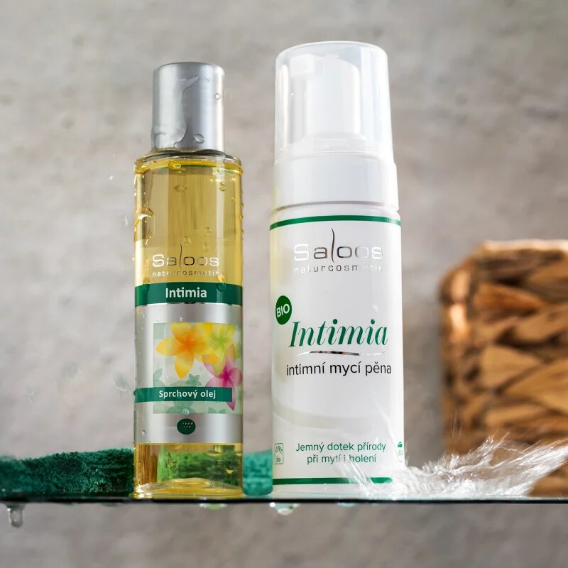 Saloos Bio Intimia pena za umivanje za intimno higieno 150 ml