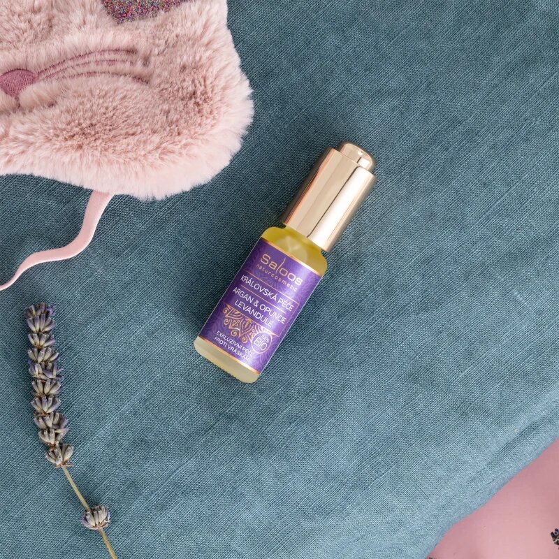 Saloos Bio King's Care Argan & Opuntia & Lavender bio arganovo olje z vonjem sivke 20 ml