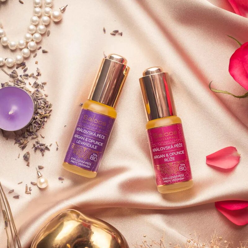Saloos Bio King's Care Argan & Opuntia & Lavender bio arganovo olje z vonjem sivke 20 ml