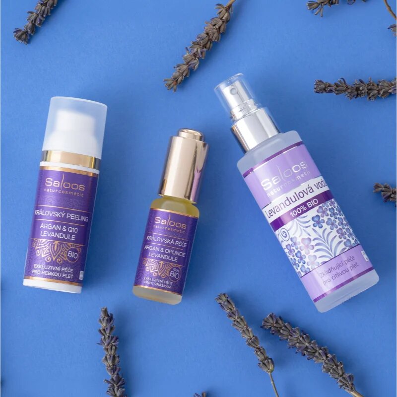 Saloos Bio King's Care Argan & Opuntia & Lavender bio arganovo olje z vonjem sivke 20 ml