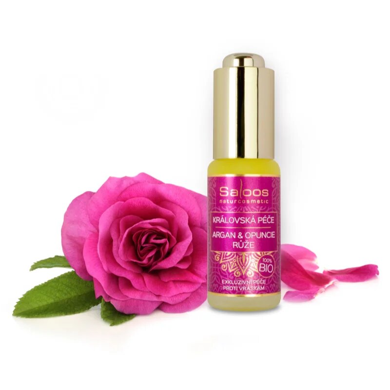 Saloos Bio King's Care Argan & Opuntia & Rose bio arganovo olje proti gubam 20 ml