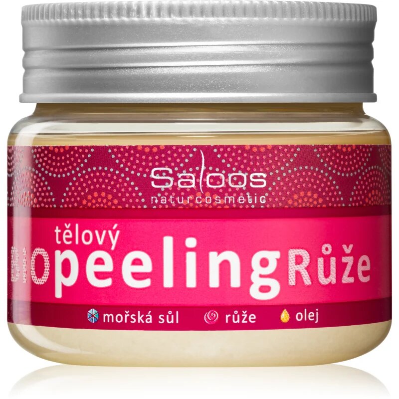 Saloos Bio Peeling Rose piling za telo 140 ml
